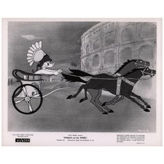 Donald et la roue 1961 U.S. Silver Gelatin Single-Weight Photo