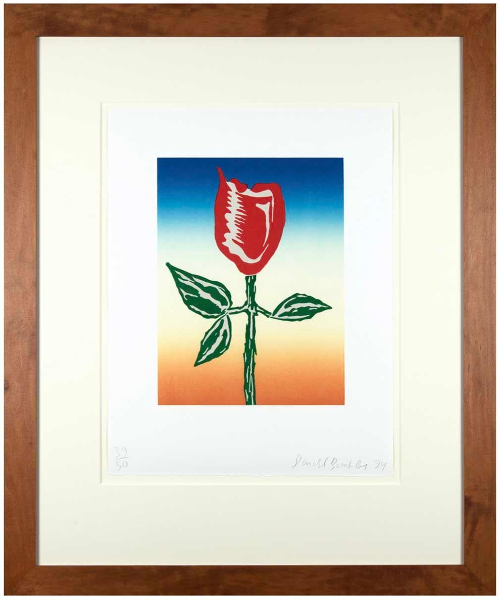 Still-Life Print di Donald Baechler - Giorni della settimana I