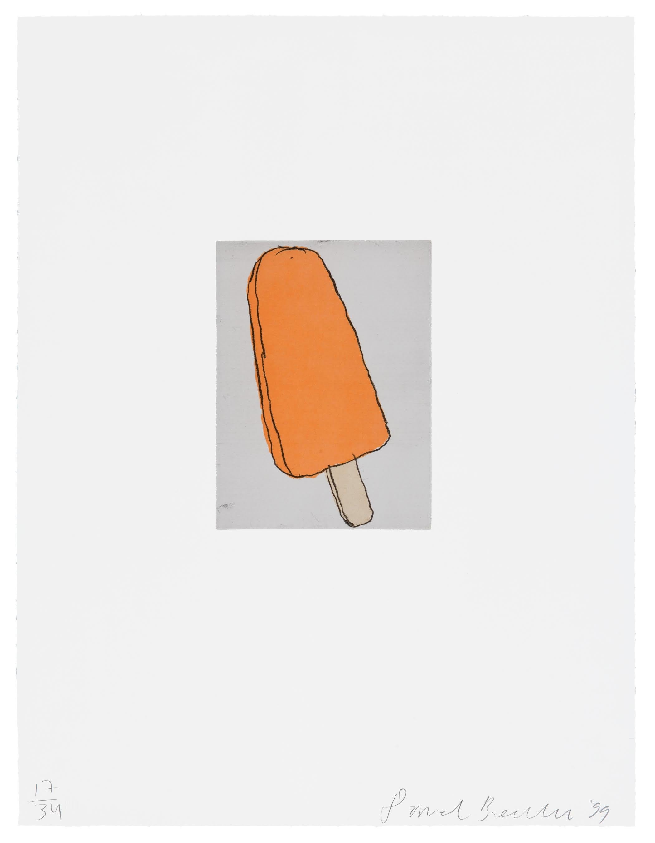 Donald Baechler Creamsicle 1999 (Donald Baechler prints) For Sale 1