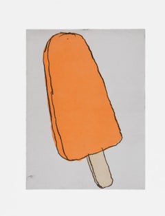 Donald Baechler Creamsicle 1999 (Grabados de Donald Baechler)