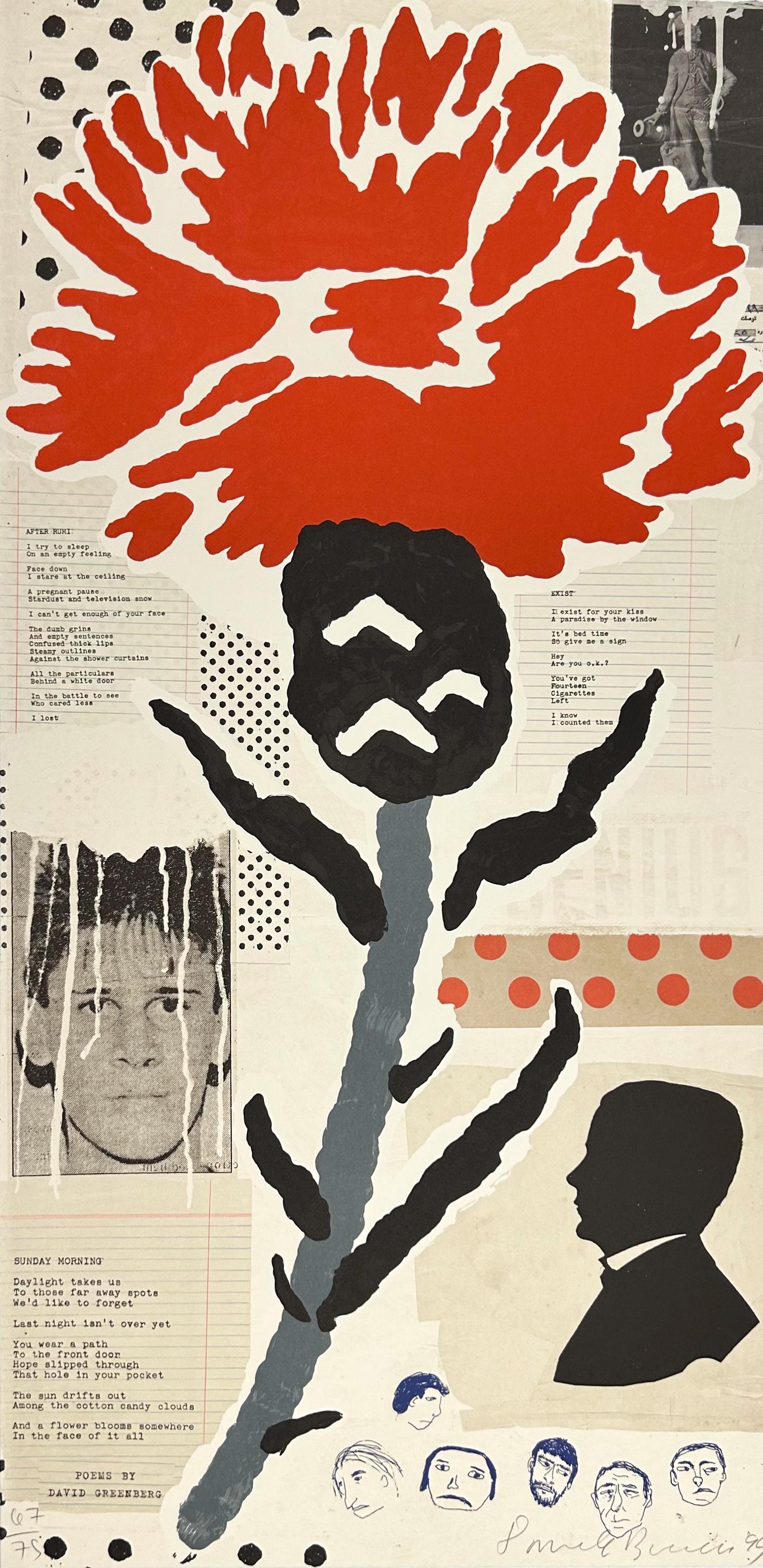Print di Donald Baechler - Cardo