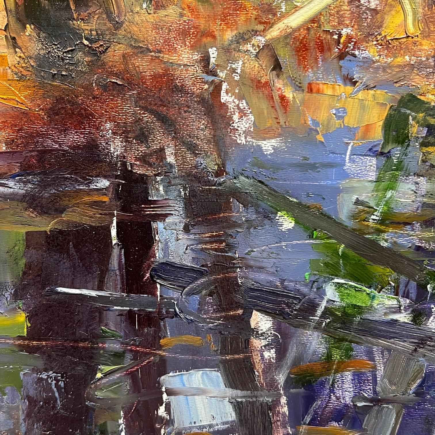 Palude (ruscello) #2 - Painting di Donald Beal