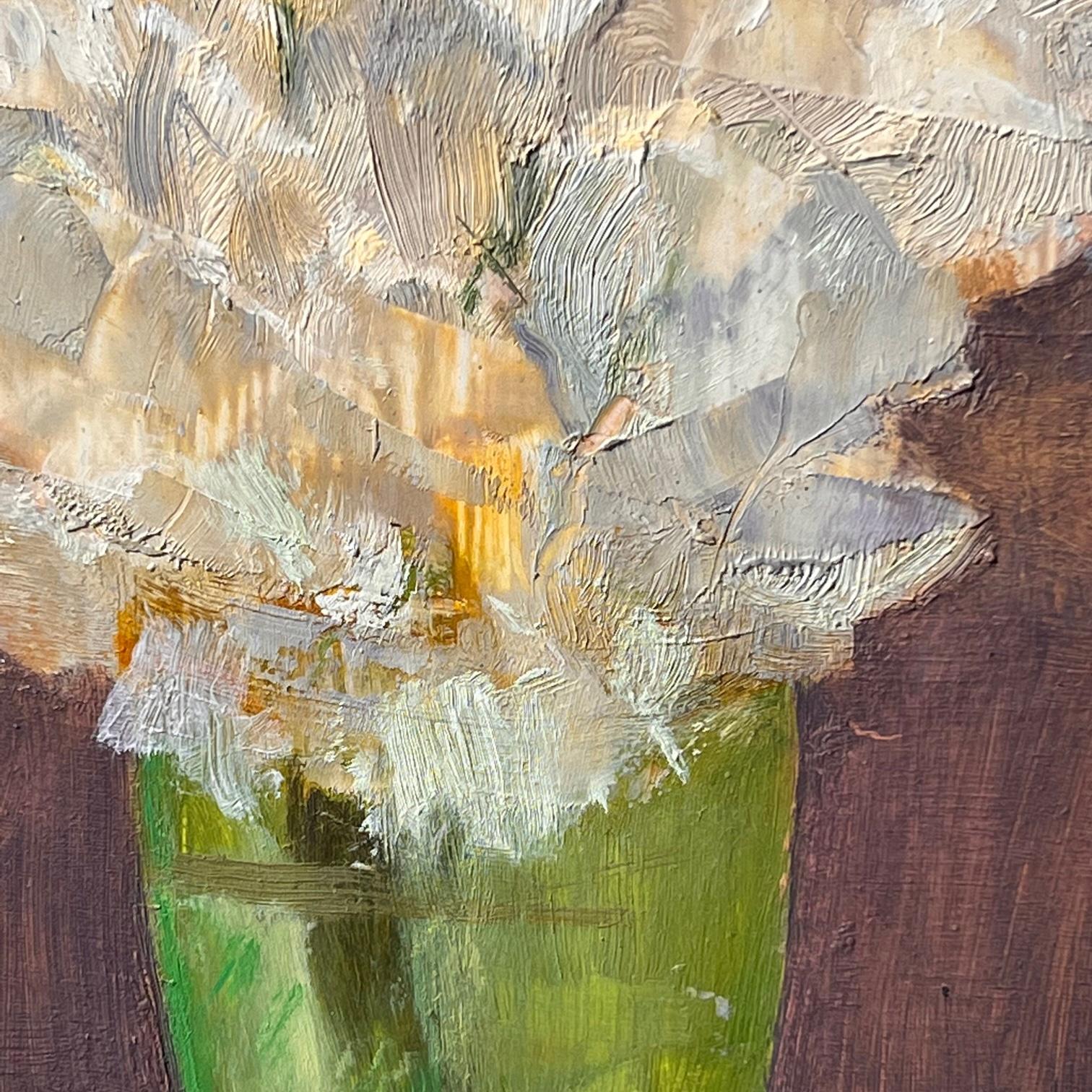 Carnation - Modern Painting by Donald Beal