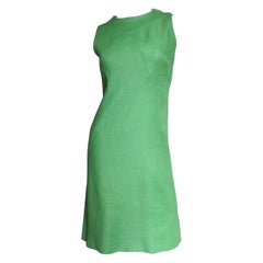 Donald Brooks 1960s Geometric Seams Dress