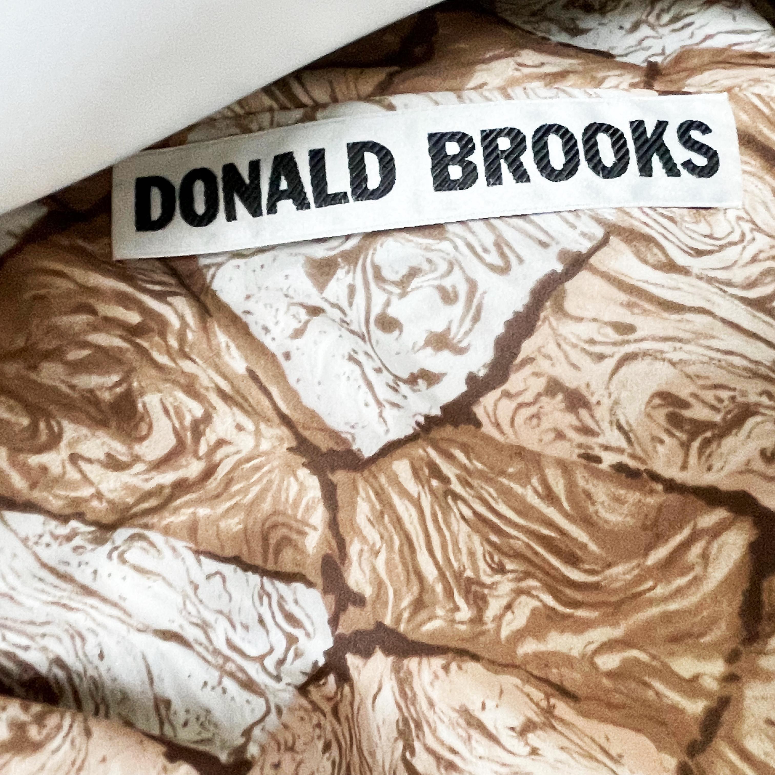 Donald Brooks - Veste en agneau de Mongolie et cuir de daim, vintage, rare, années 70  en vente 3