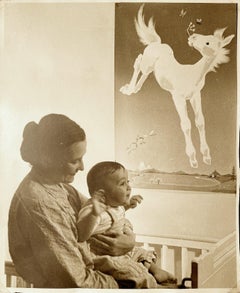 Affiche de voyage : Donald Brun vacances en Suisse, 1949, Zurich