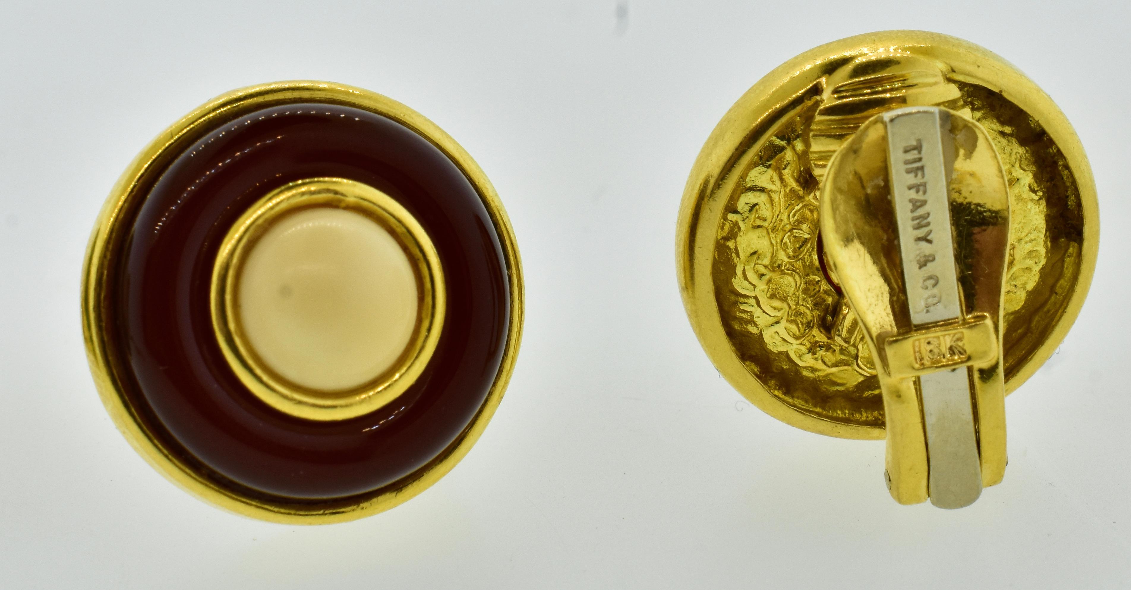 Donald Claflin for Tiffany Vintage 18K Set of Two Pair of Earrings, c. 1960 For Sale 4