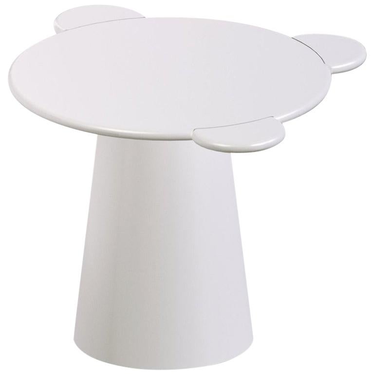 Donald Coffee Table Monochrome White For Sale