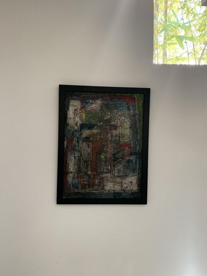 Donald Deskey Abstract Painting from The Deskey Estate 2