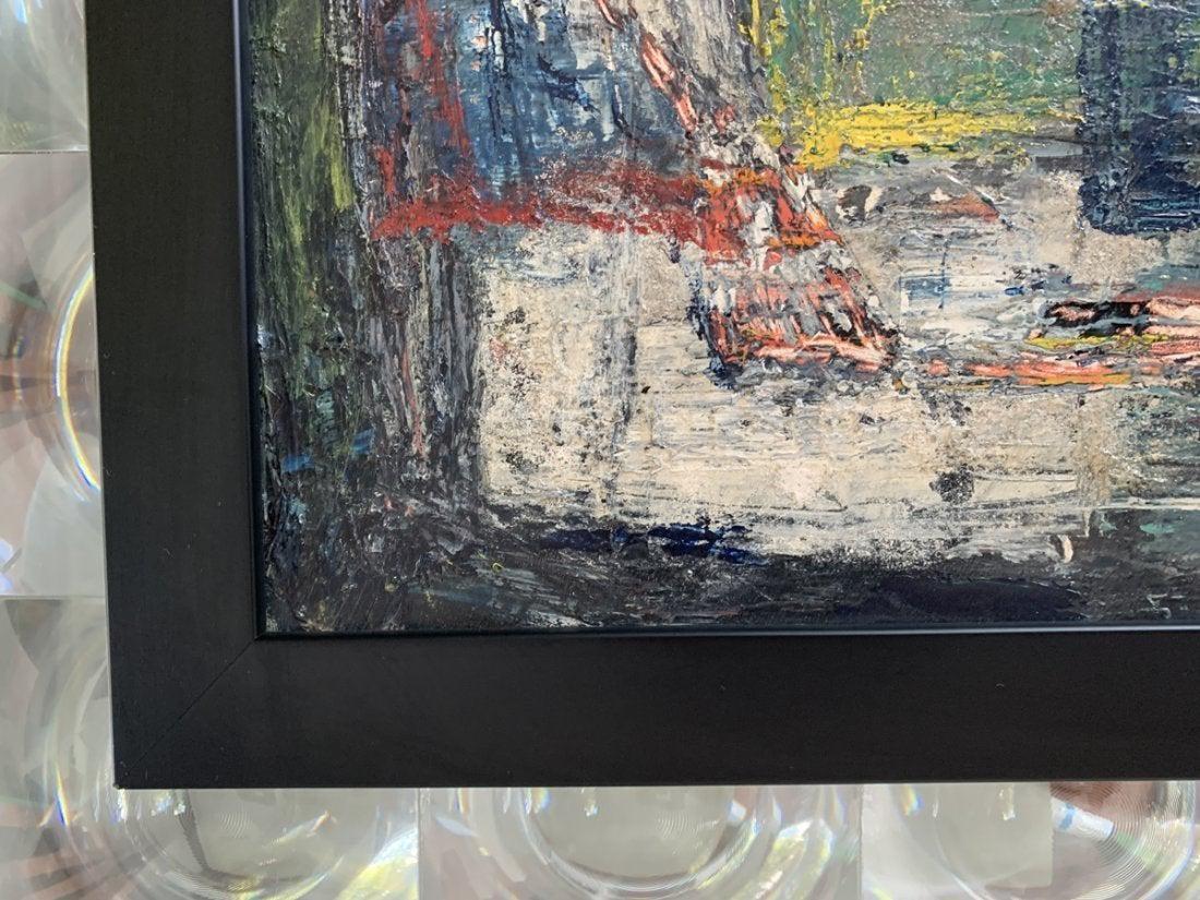 Donald Deskey Abstract Painting from The Deskey Estate 1