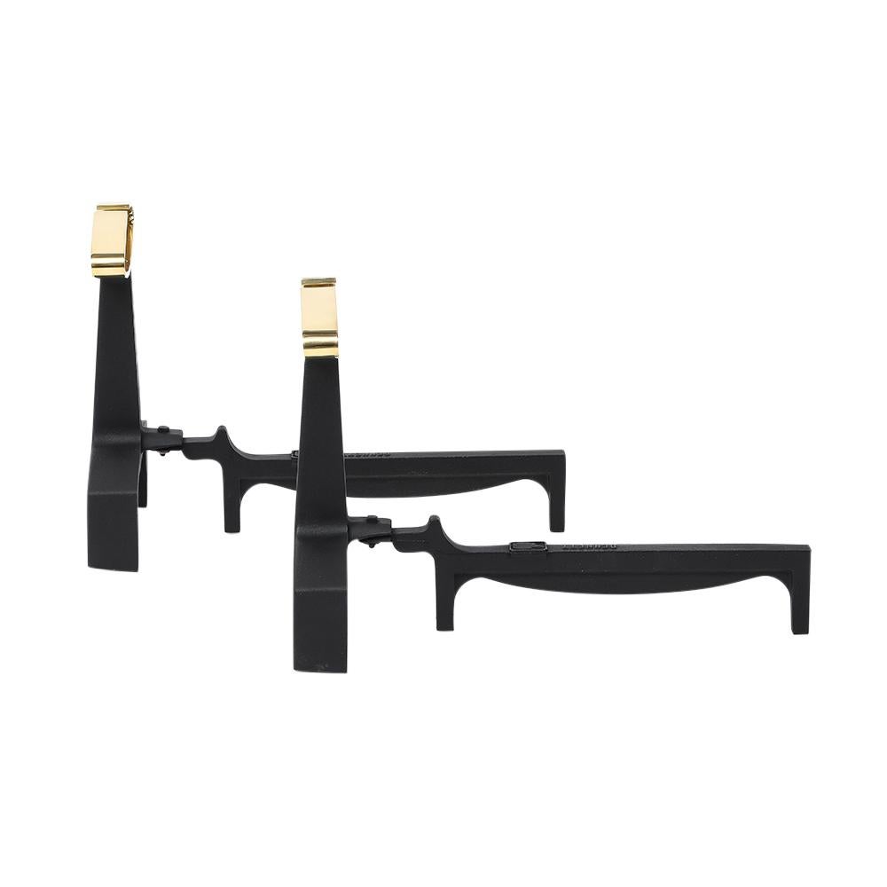 Laiton Donald Deskey Andirons, Brass, Signed Bennett en vente