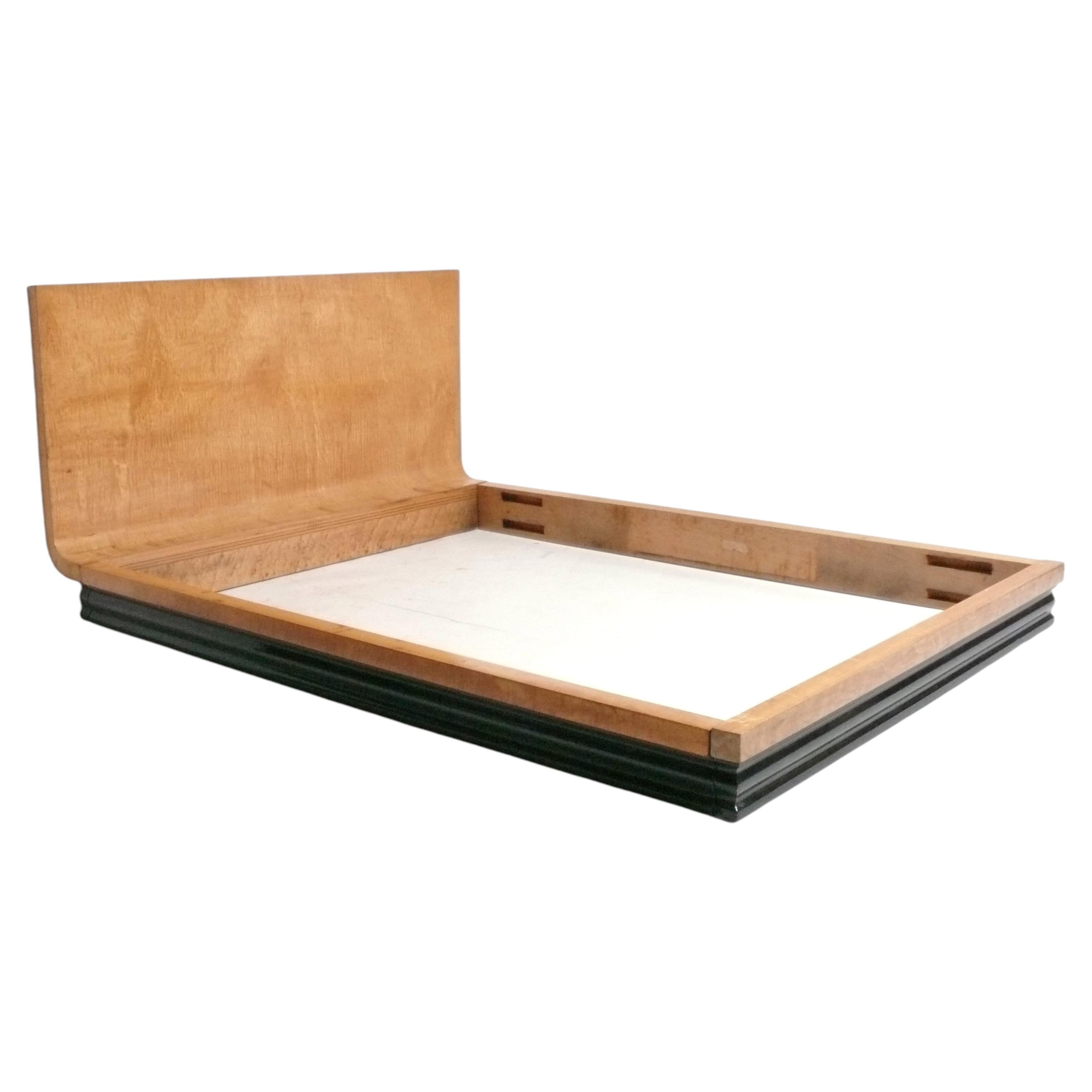 Donald Deskey Art Deco Full Size Bed for Widdicomb circa 1927 For Sale