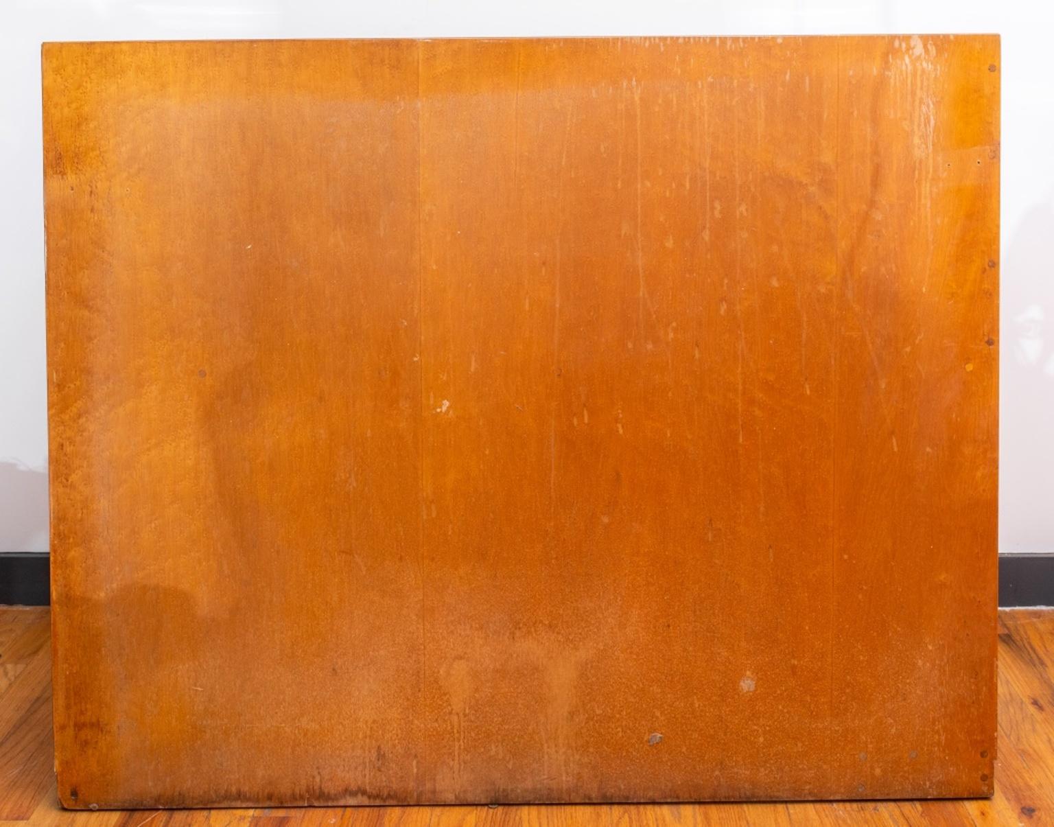 Burl Donald Deskey Art Deco Sideboard Console For Sale