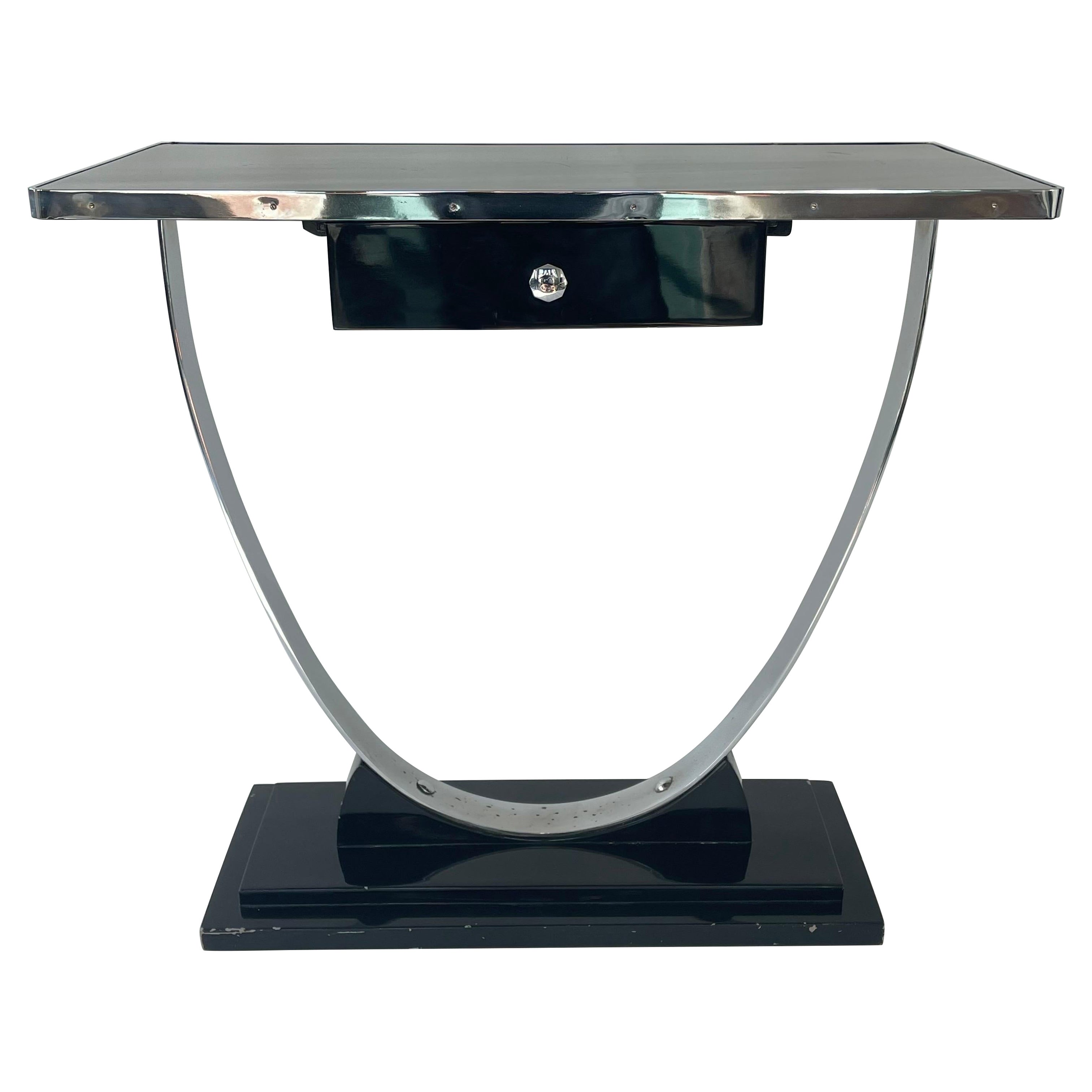 Console Art déco attribuée à Donald Deskey, années 1930