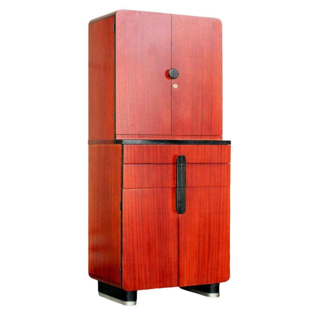 Mueble bar Donald Deskey para la empresa Hamilton en Excelente estado para la venta en Van Nuys, CA