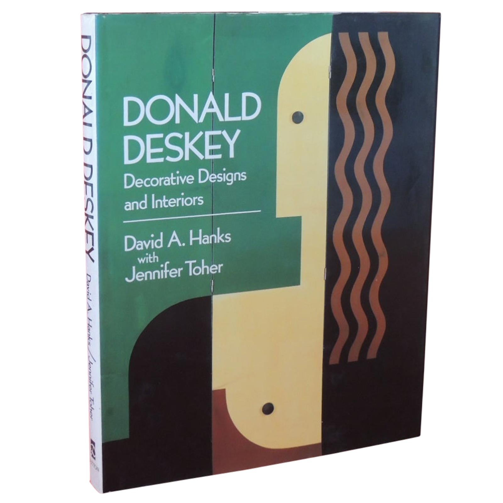 Donald Deskey Decorative Designs and Interiors Vintage Coffee Table Book
