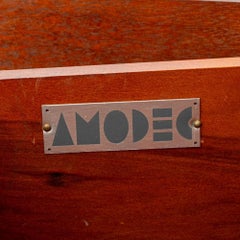 Donald Deskey für Amodec, Kommodentisch aus Ahornholz