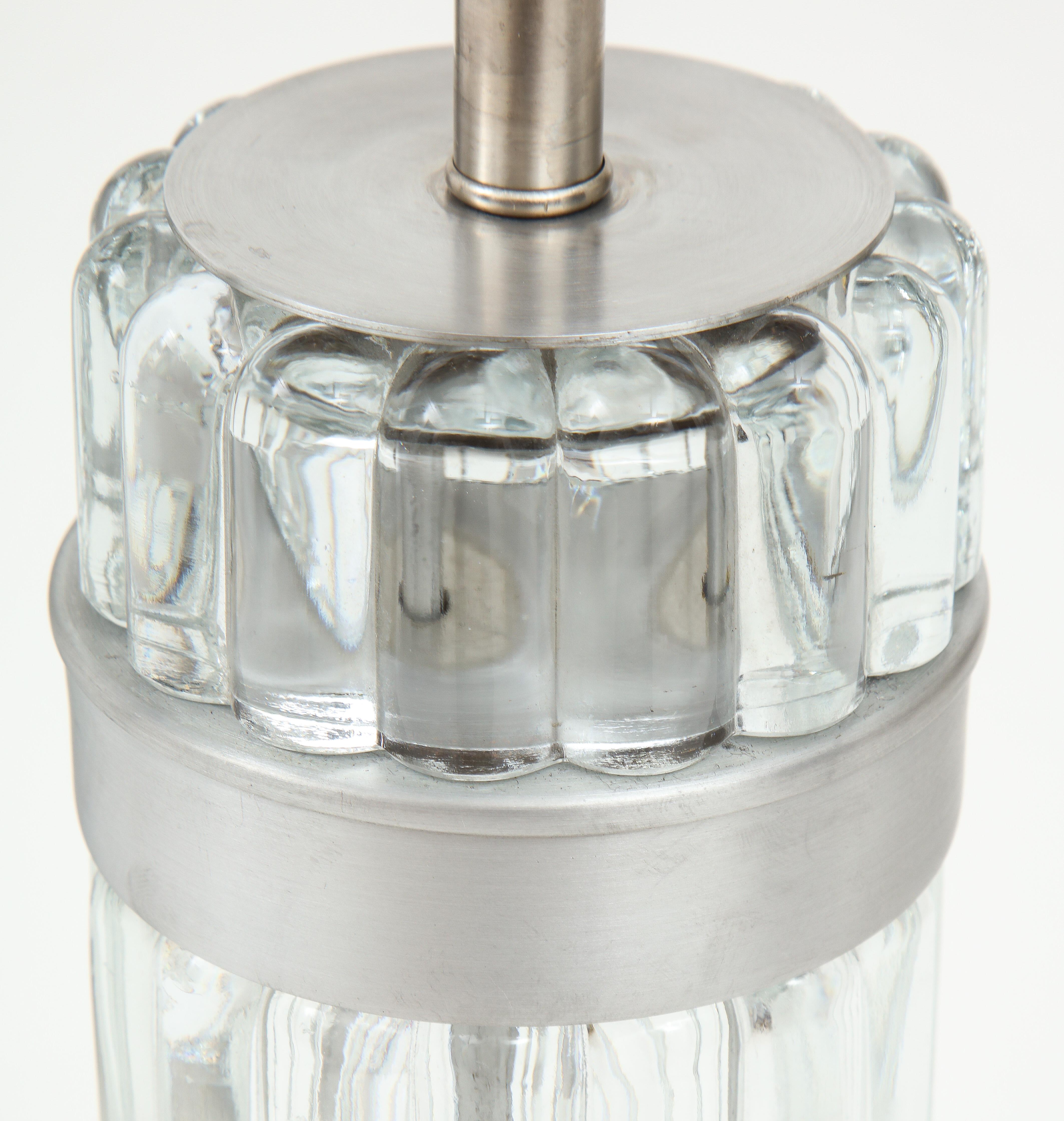 Donald Deskey Glass, Aluminum Lamps 5