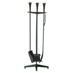 Donald Deskey Mid-Century Modern Fireplace Tools
