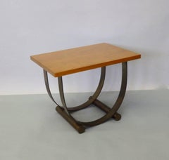 Donald Deskey Style Art Deco Machine Age Side Table