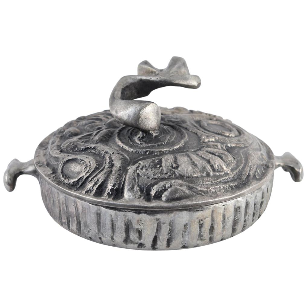 Donald Drumm Brutalist Casserole Dish, circa 1960s For Sale