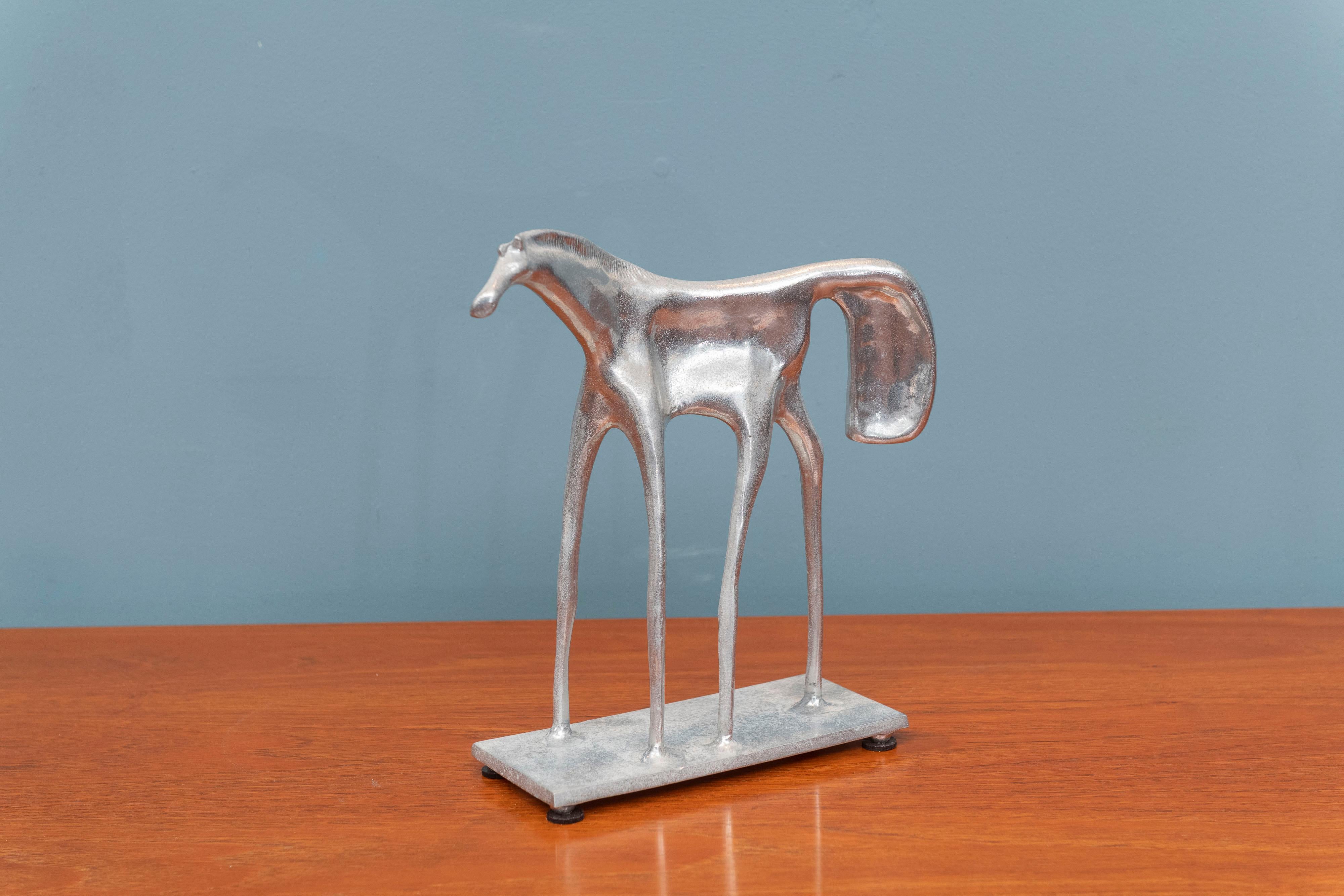 Escultura de caballo de Donald Drumm Moderno de mediados de siglo