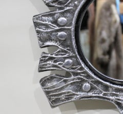 Donald Drumm Mid-Century Modern Brutalist Mirror