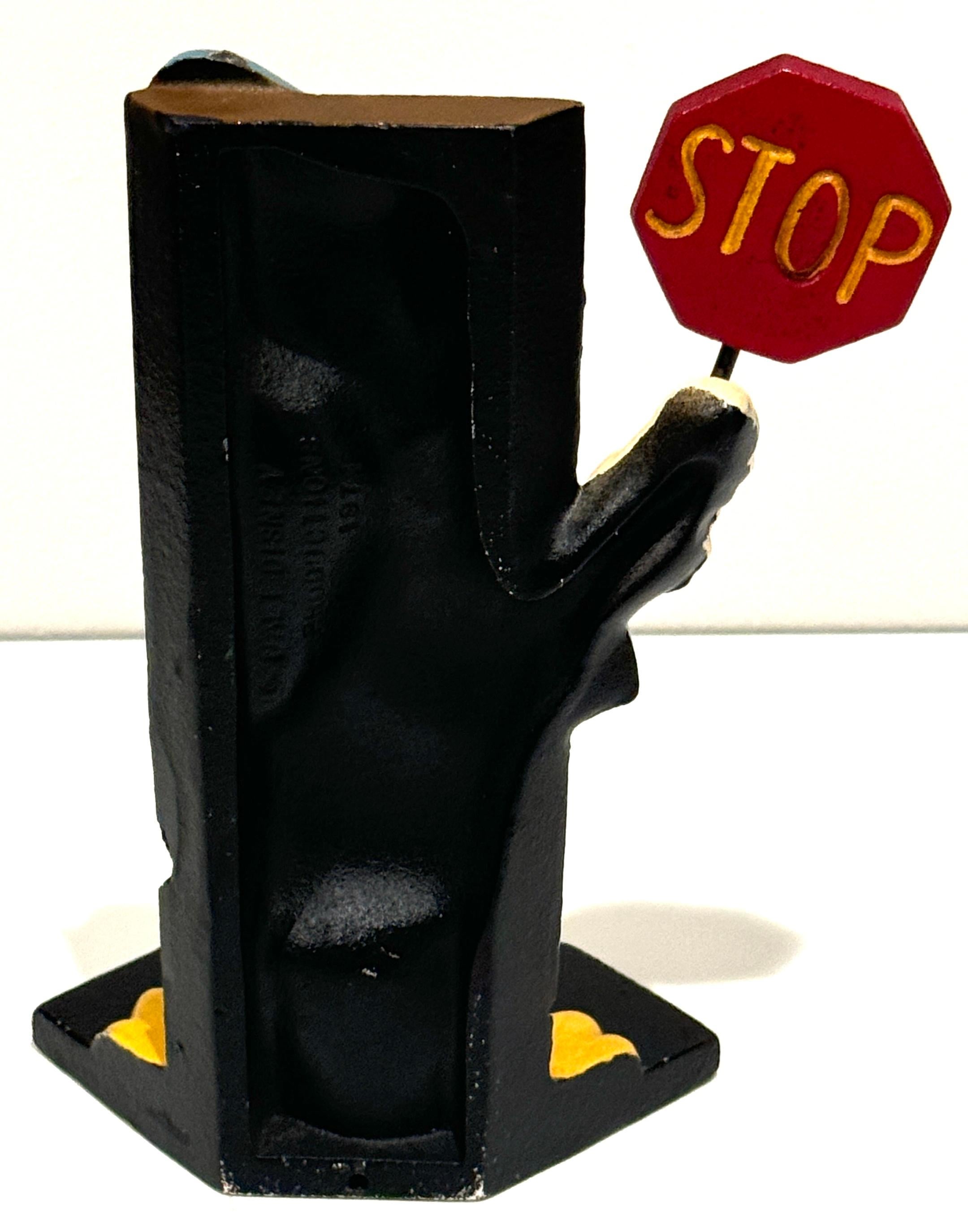 Tope de puerta de hierro fundido del Pato Donald de Walt Disney Productions, 1971 en venta 3