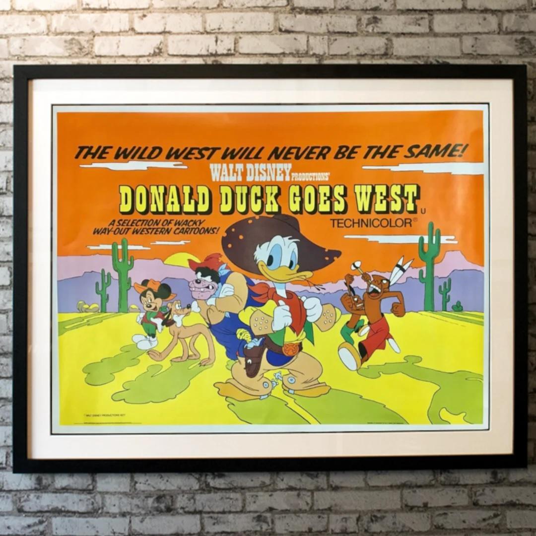 Late 20th Century Donald Duck Goes West (1977) For Sale