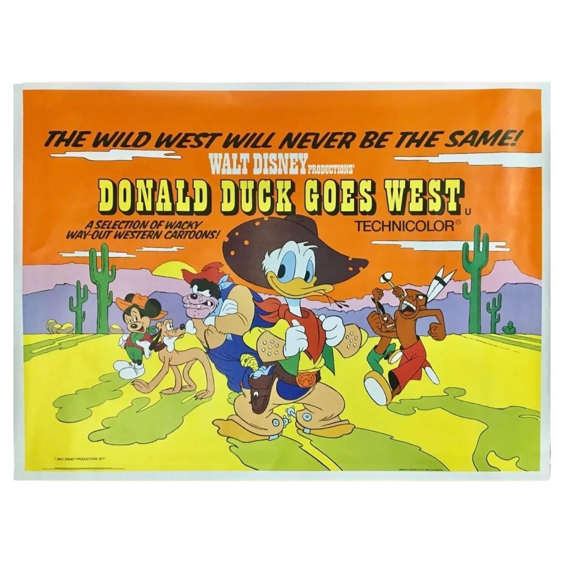 Donald Duck Goes West (1977) For Sale