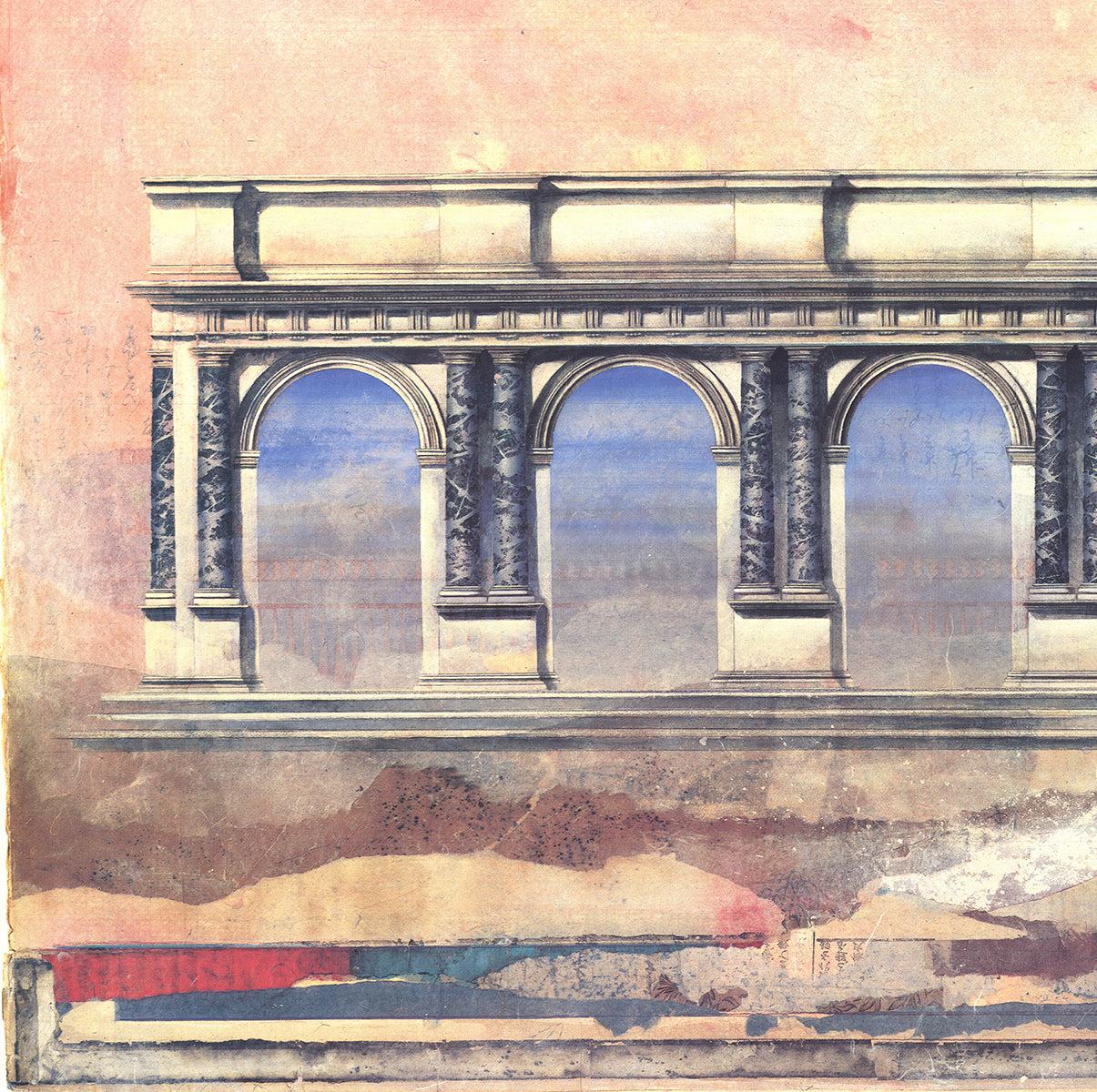 Donald Farnsworth „Counterpoint - Doric Colonnade“ 1991- Offset-Lithographie im Angebot 2