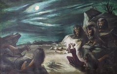 Daniel, 1945 Oil on Canvas by Donald Gooch