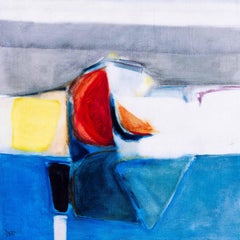 Donald Hamilton Fraser, British, 20th Century, Abstracted landscape, signed