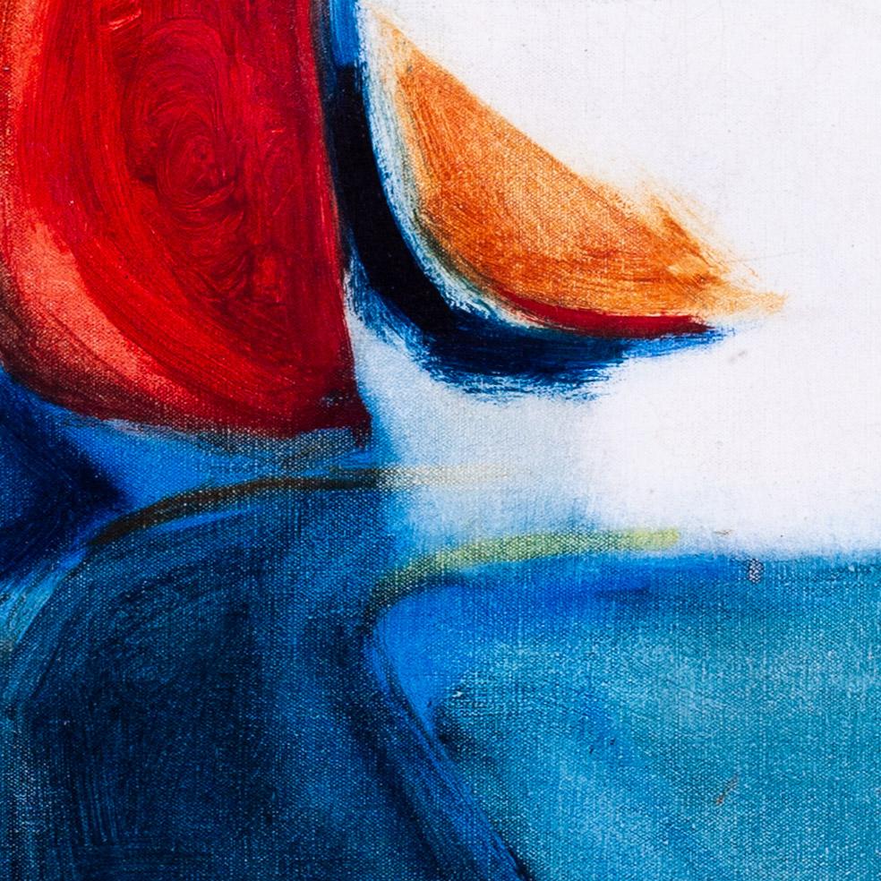 Donald Hamilton Fraser, Británico, Siglo XX, Paisaje abstracto, firmado en venta 2