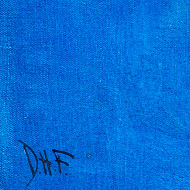 Donald Hamilton Fraser, Británico, Siglo XX, Paisaje abstracto, firmado en venta 4