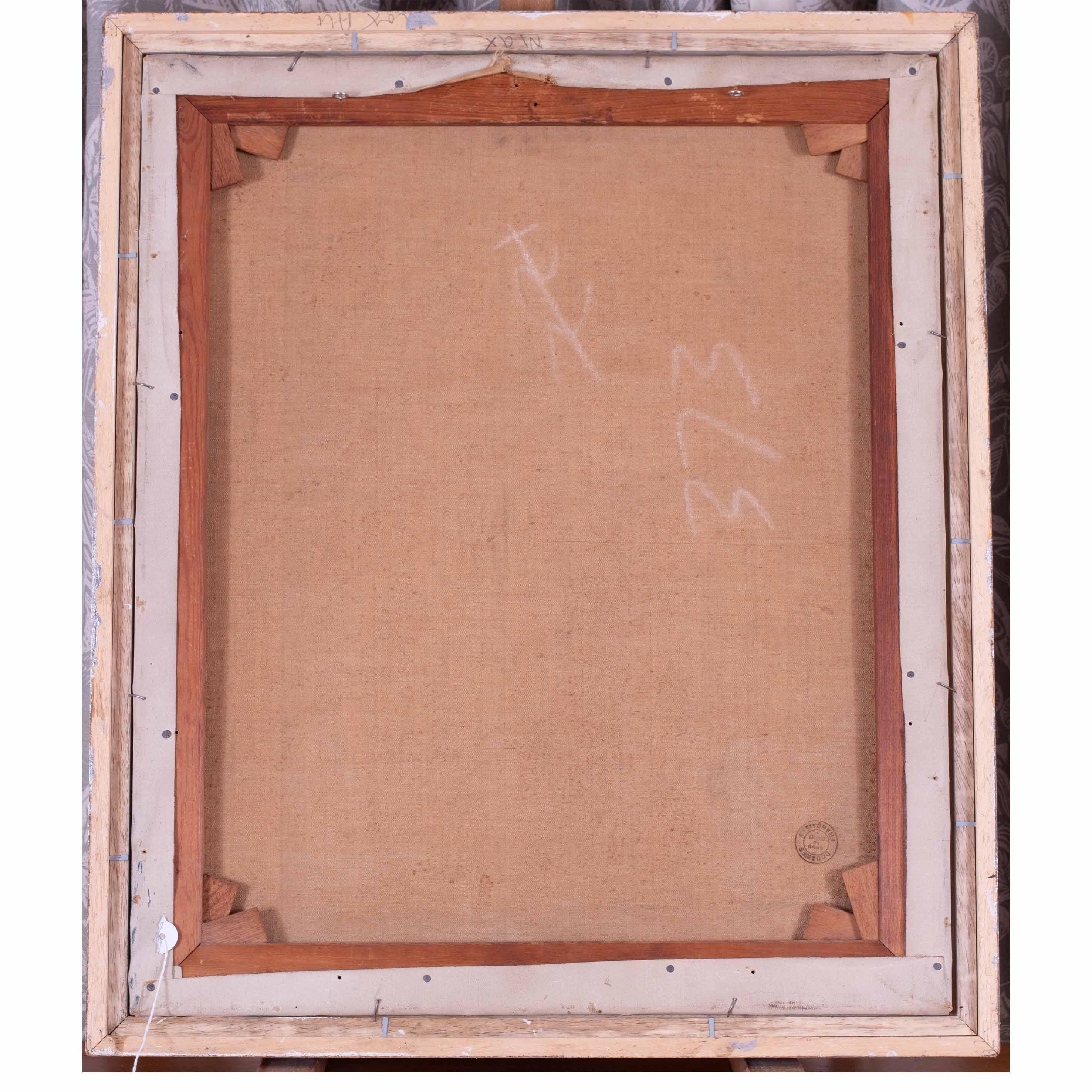 Donald Hamilton Fraser, Británico, Siglo XX, Paisaje abstracto, firmado en venta 6