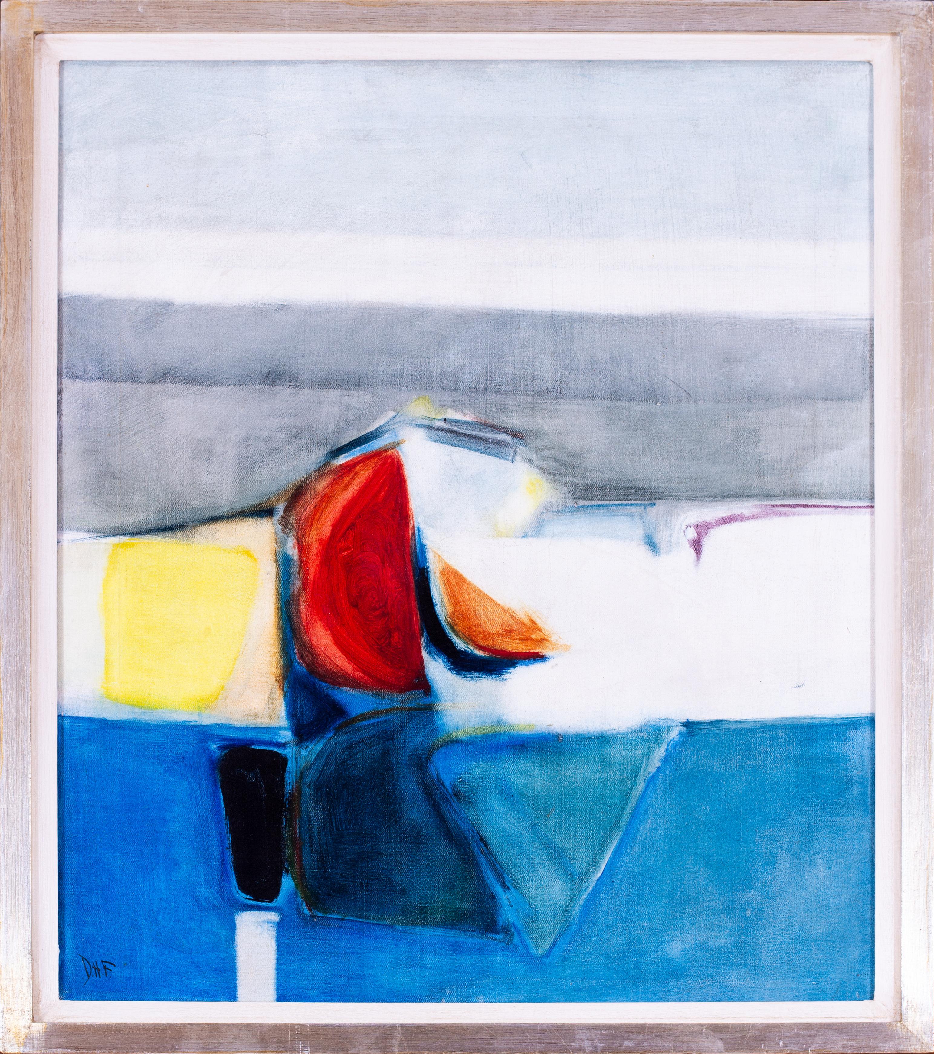 Donald Hamilton Fraser, Britannique, 20e siècle, Paysage abstrait, signé