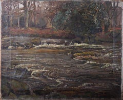 Donald Henry Floyd (1892-1965) - Early 20th Century Oil, Rocky River