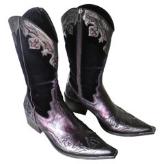 Donald J. Pliner Lady's Vintage Western Boots