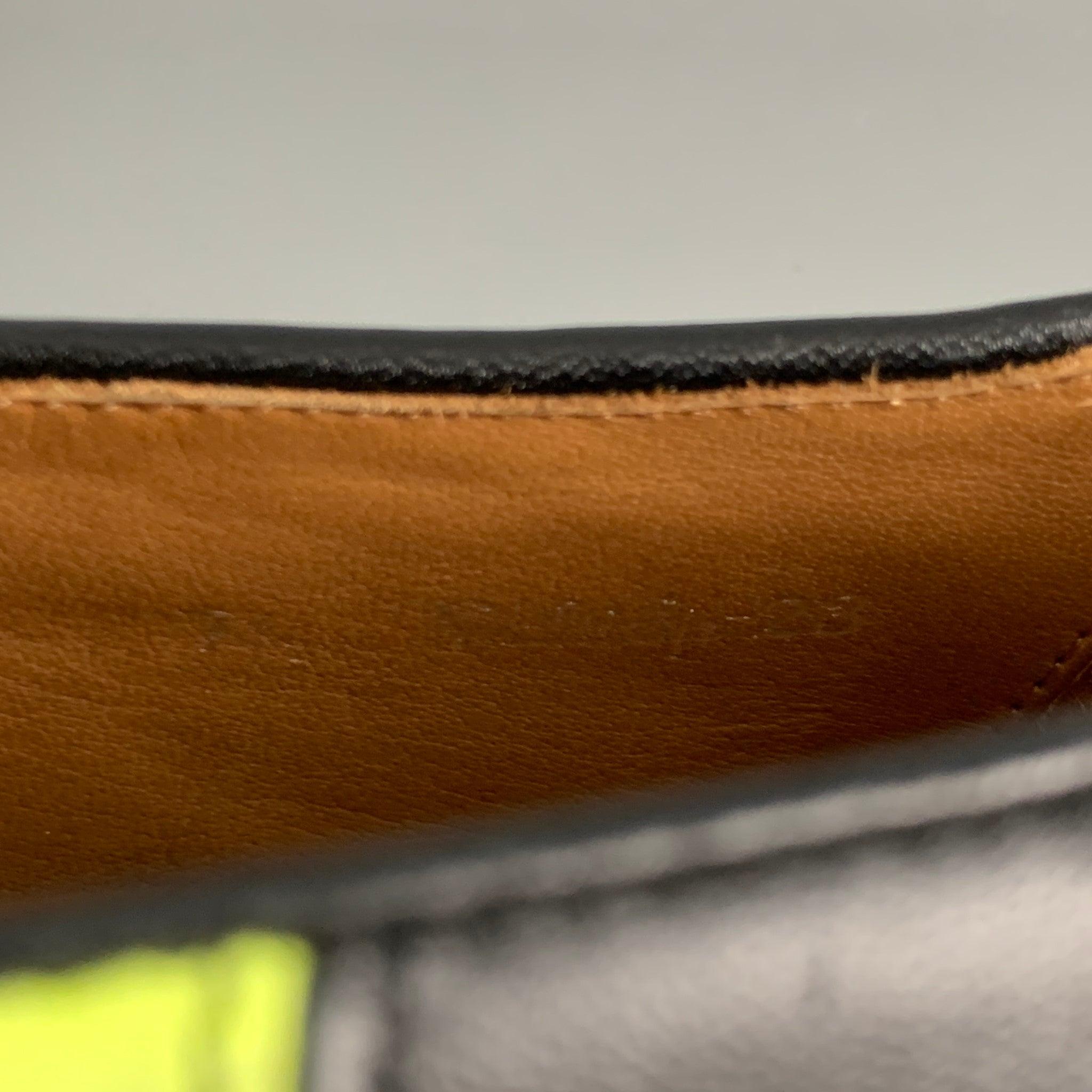 DONALD J PLINER Size 8.5 Green Black Brown Camo Leather Slip On Loafers For Sale 2