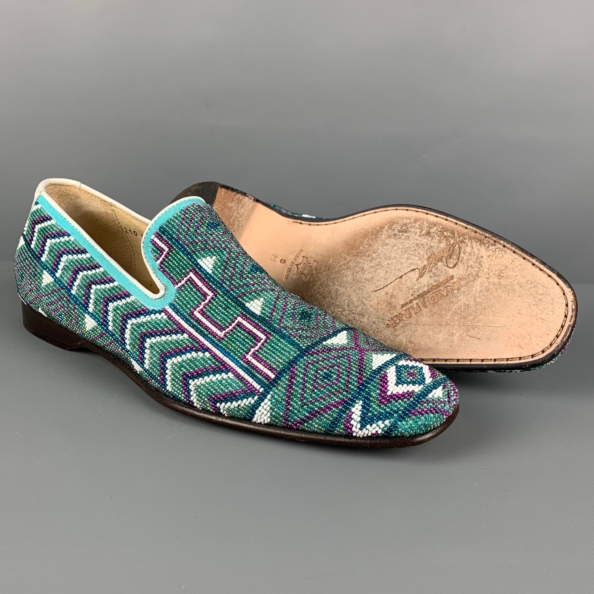 turquoise loafers ladies