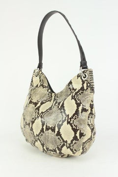 Donald J. Pliner Snakeskin Hobo Bag 235dp716