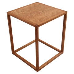 Donald Judd Inspired Side Table in Cherry by Boyd & Allister