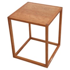 Donald Judd Inspired Side Table in Cherry by Boyd & Allister