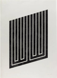 Donald Judd 'Unititled, 1978-79' Signed, Limited Edition Aquatint Print