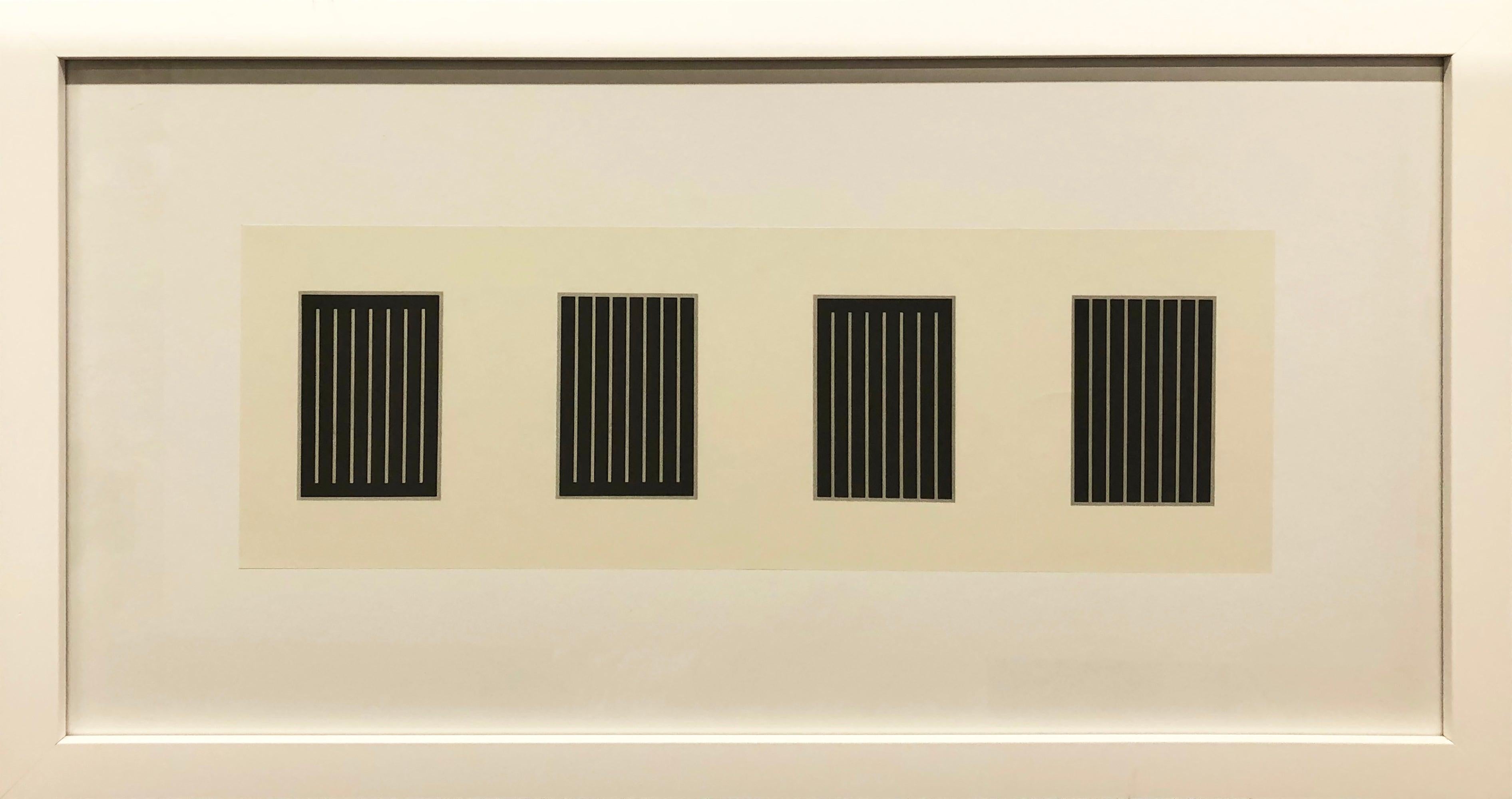 Framed Invitation Card (Donald Judd: The Last Editions)