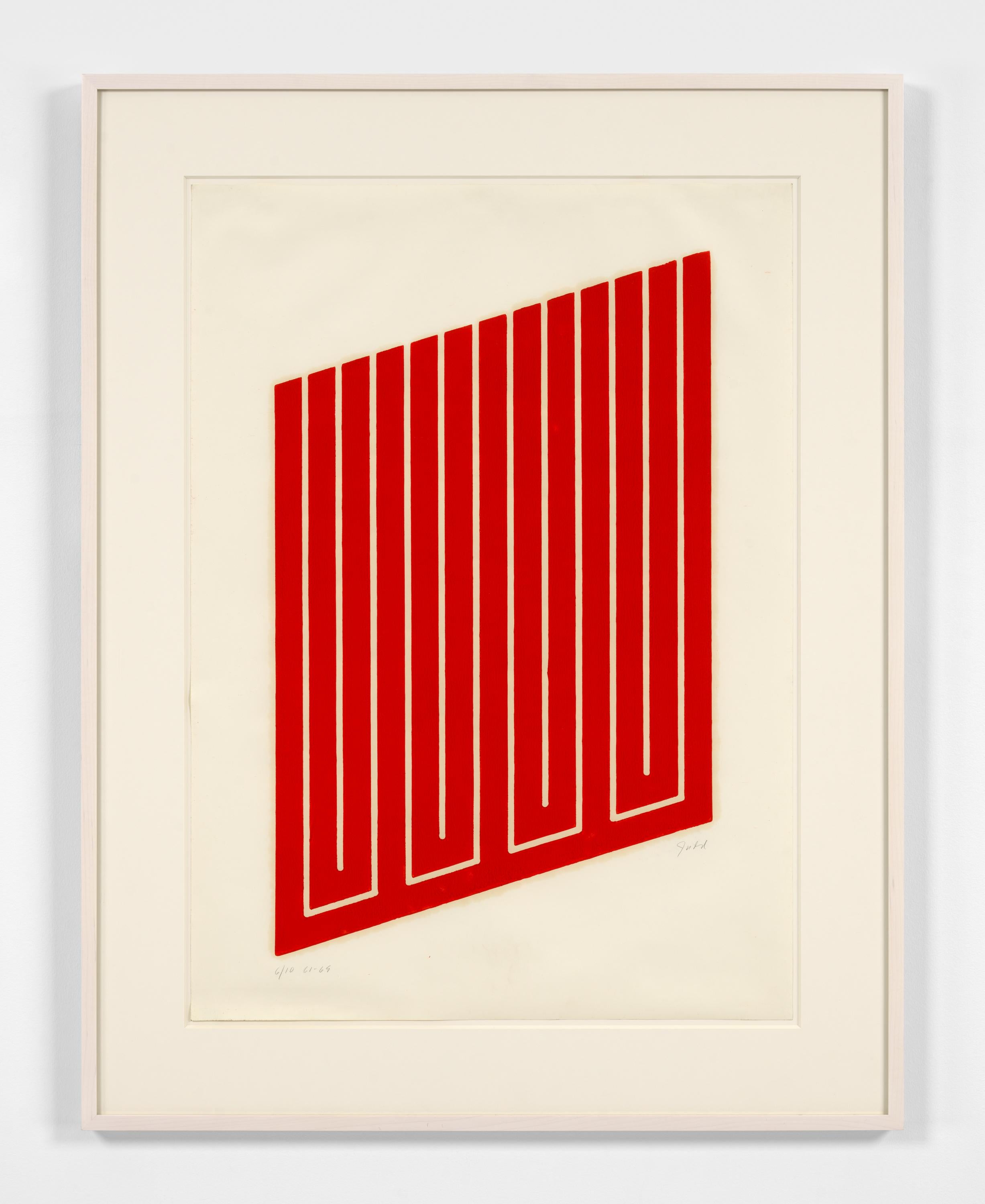 Untitled - Print by Donald Judd