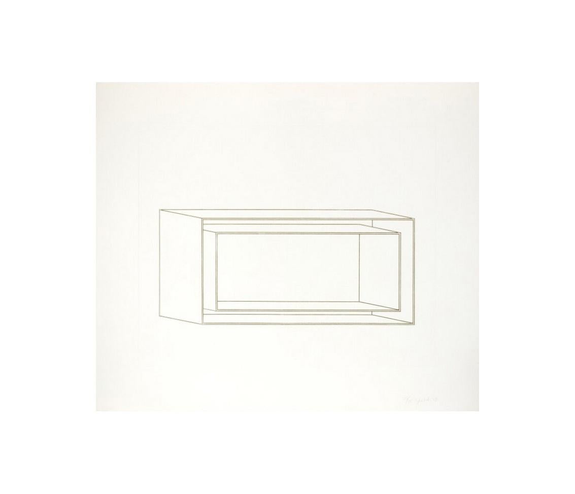 Abstract Print di Donald Judd - Senza titolo (S. 116)