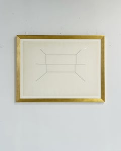 Donald Judd, 'Senza titolo' 1974, acquaforte