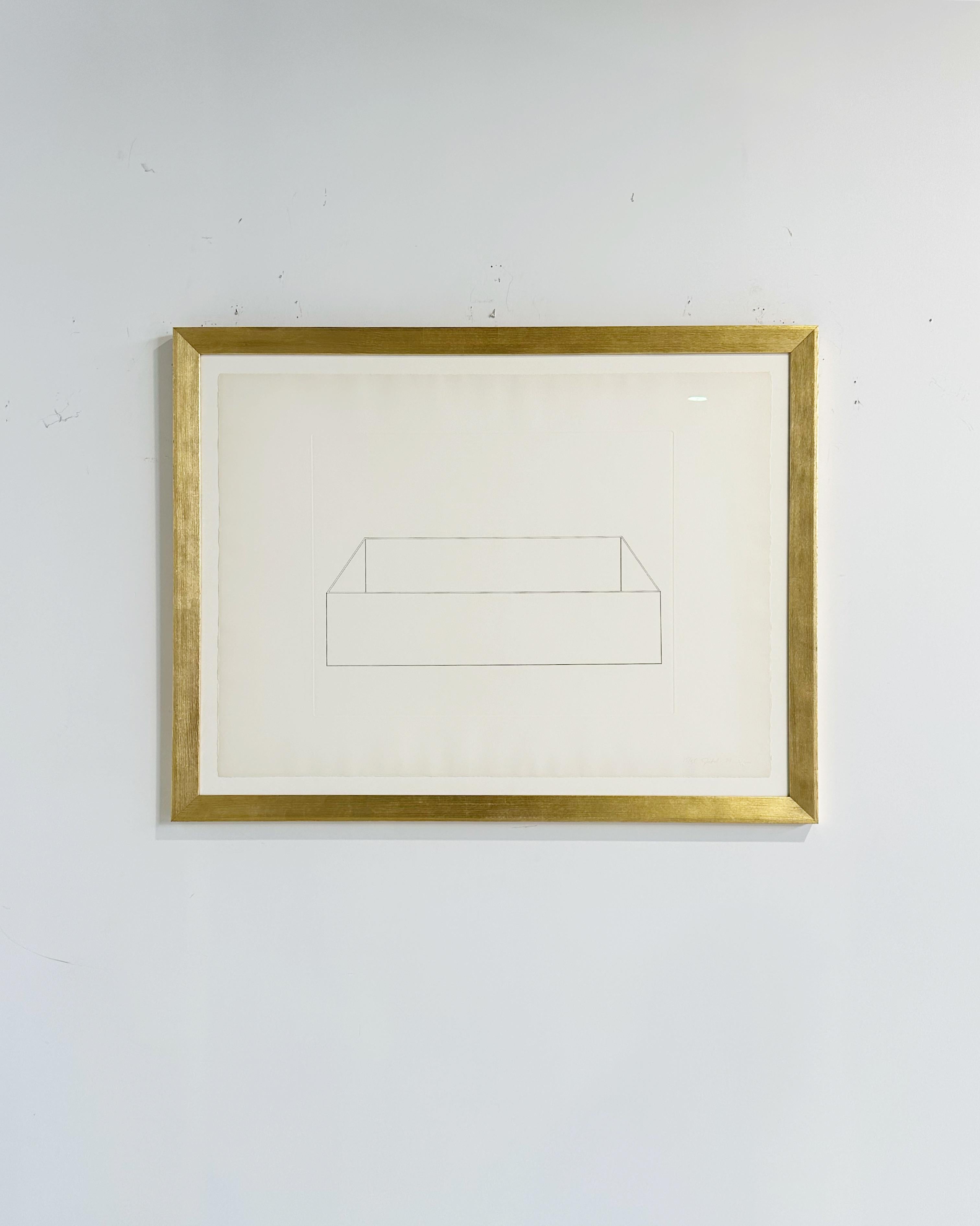 Late 20th Century Donald Judd, 'Untitled' 1974, Etching For Sale
